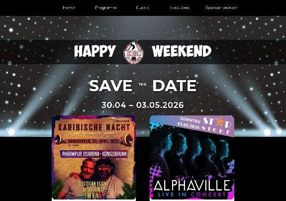 EHC Happy Weekend - scinet - Web Agency in Augsburg